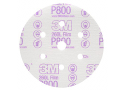 Nhám đĩa film 3M Hookit 260L, độ hạt P800