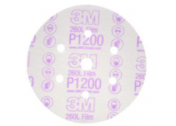 Nhám đĩa film 3M Hookit 260L, độ hạt P1200