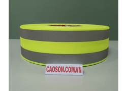 50mm green belt with 2 reflective lines