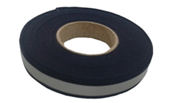 Dây đai màu đen 25mm ép phản quang 3M 15mm có logo 3M 