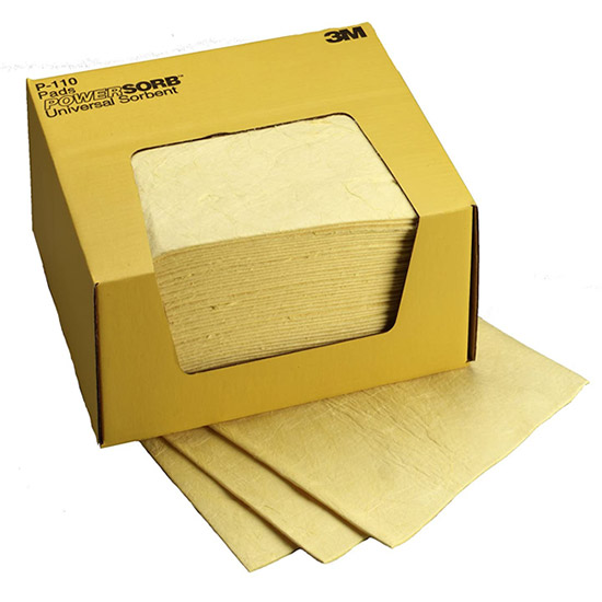 Vật liệu thấm hóa chất 3M P-110 Chemical Sorbent Pad